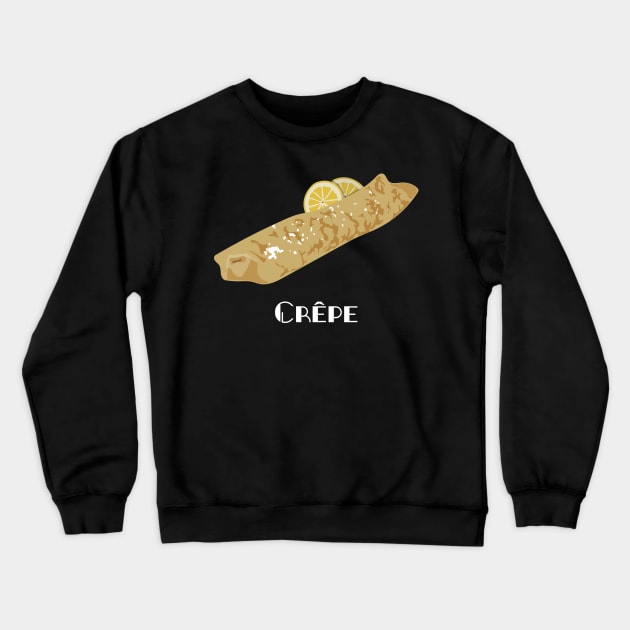 Crêpe FOGS FOOD FRENCH 11 Crewneck Sweatshirt by FOGSJ